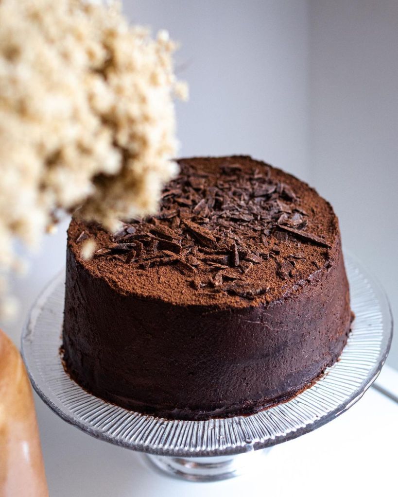 Vegán csokis-narancsos torta