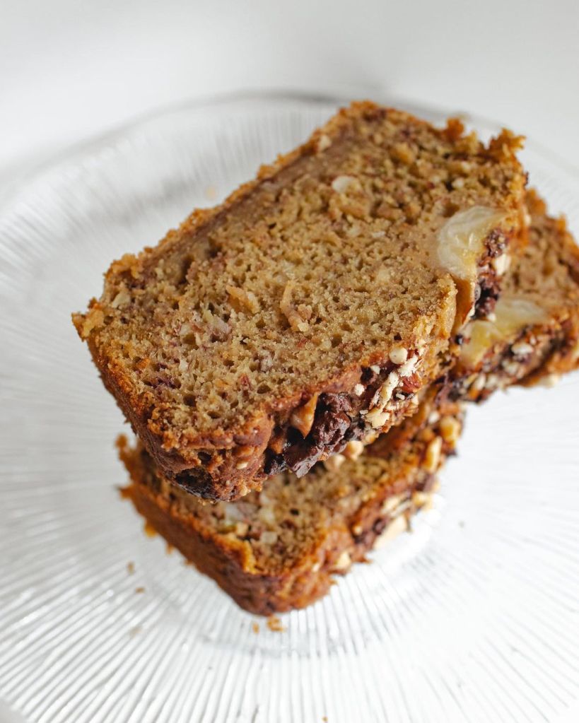 Vegán kávés banánkenyér