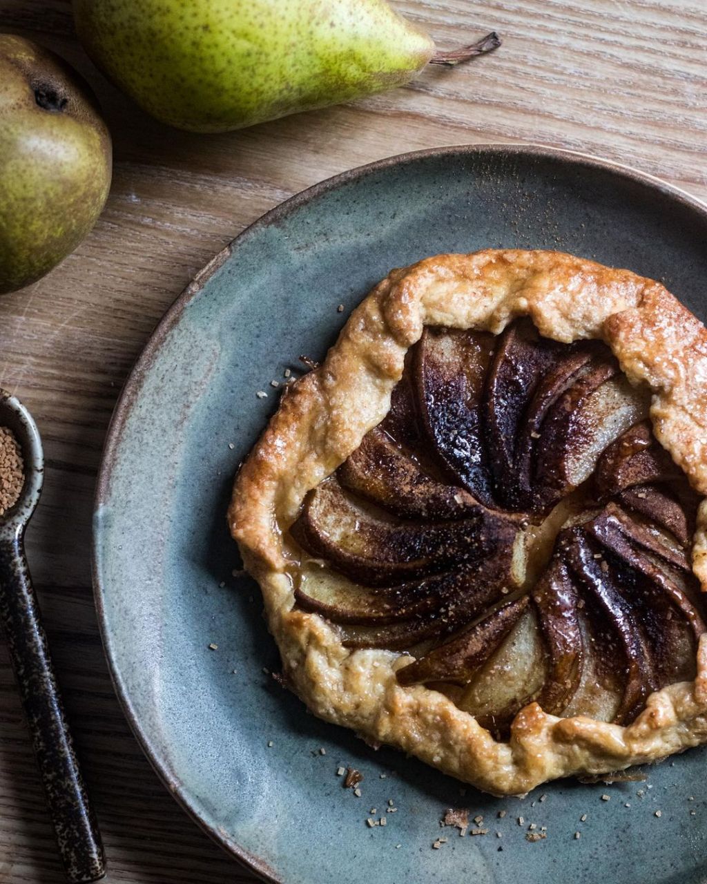 Vegán körtés galette