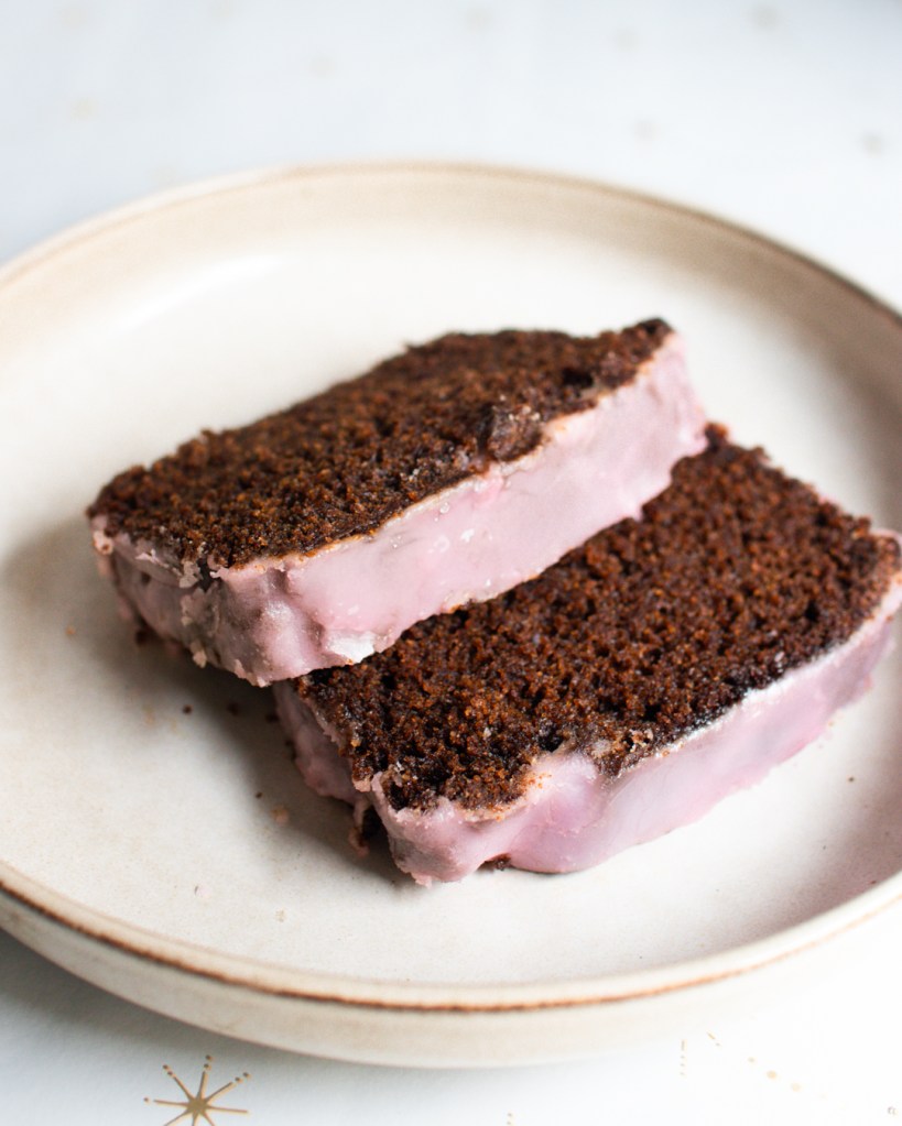 Vegán mézeskalács sütemény.