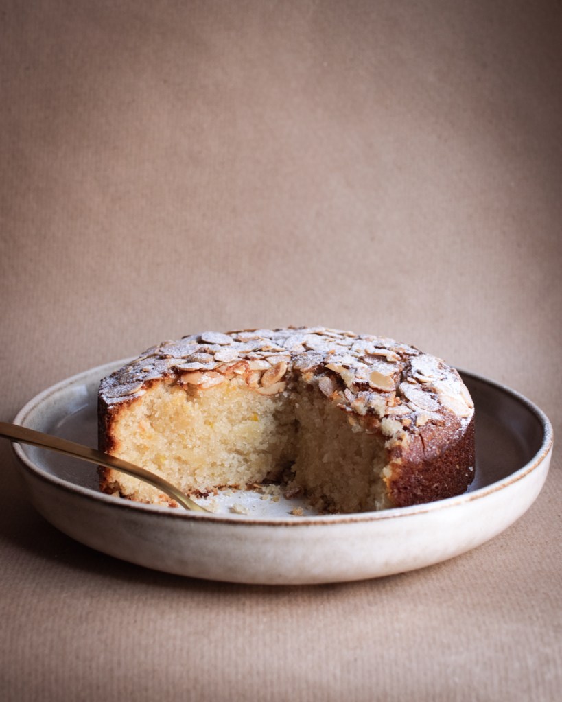 Vegán mandulatorta.