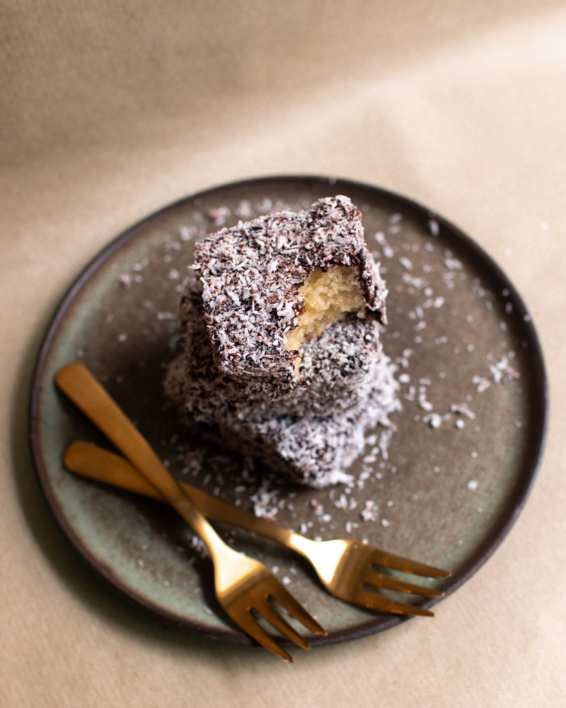 Vegán kókuszkocka.