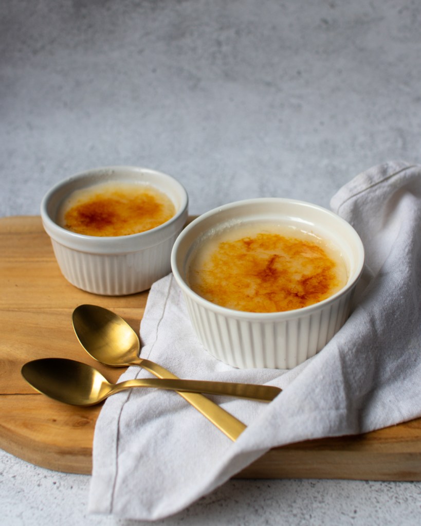 Vegán créme brulée.