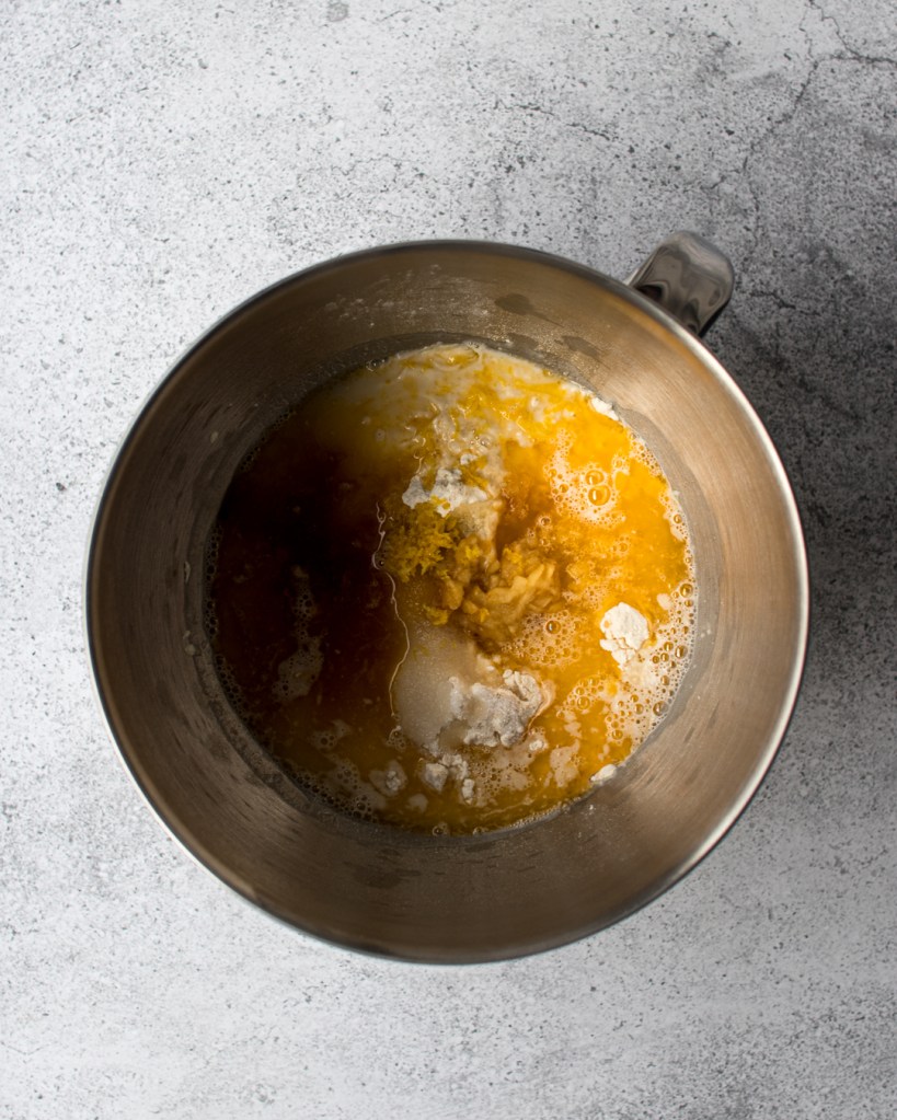 Vegán fahéjas csiga.